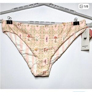 New Agua Bendita peach swim bottoms size 17 new